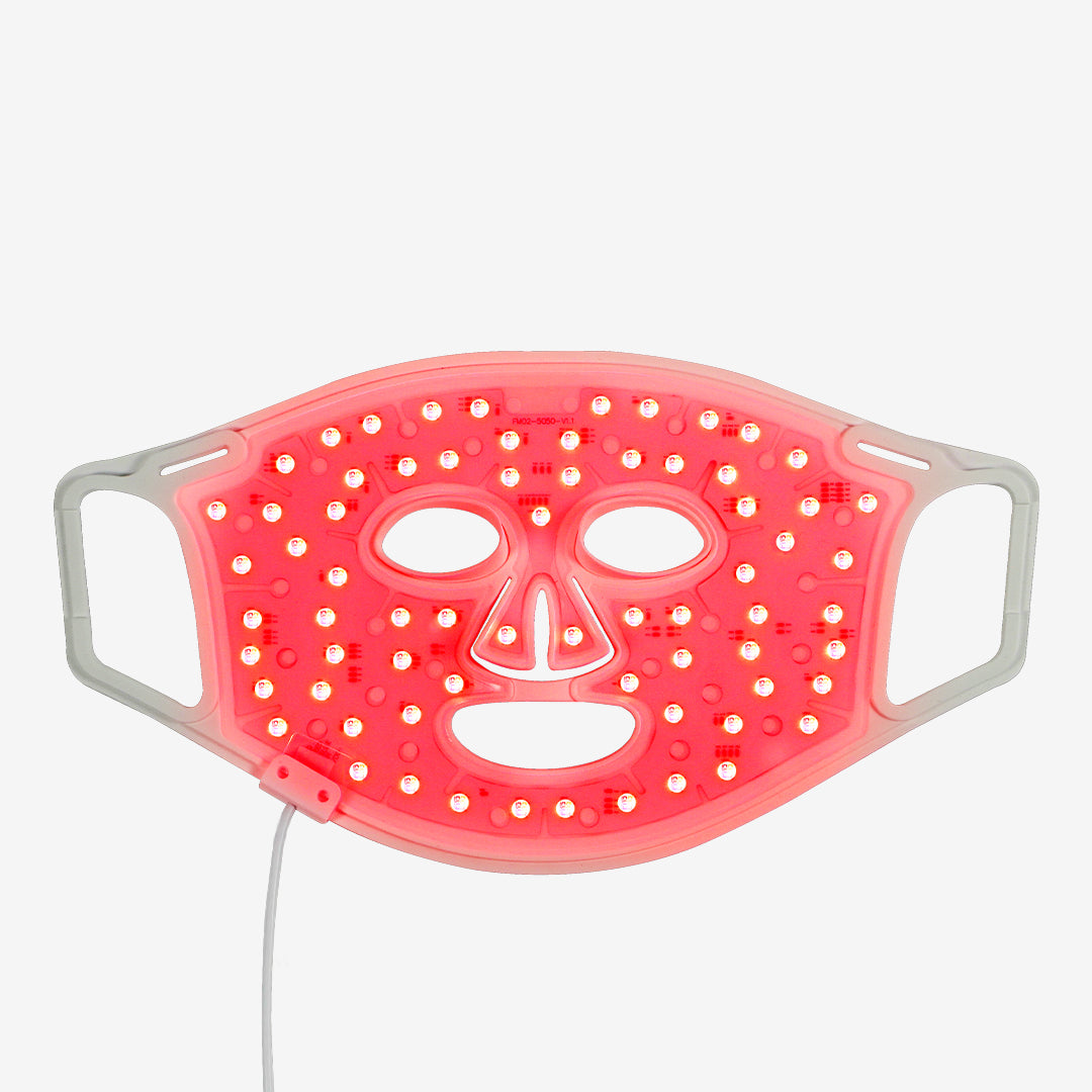 INIA GLOW Red Light Therapy Mask - Red light therapy mask for anti-aging and skin health.