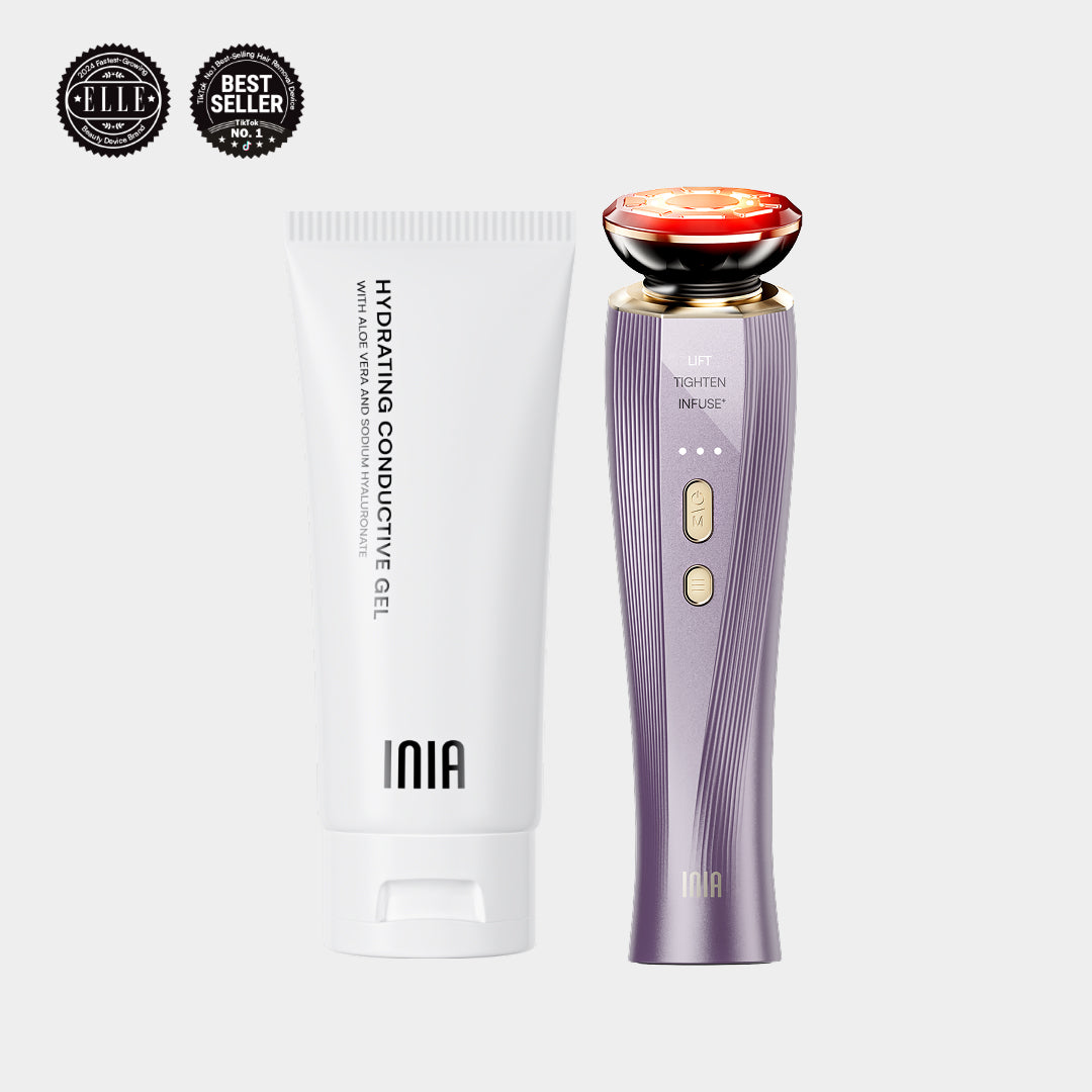INIA FLARE Microcurrent Facial Device
