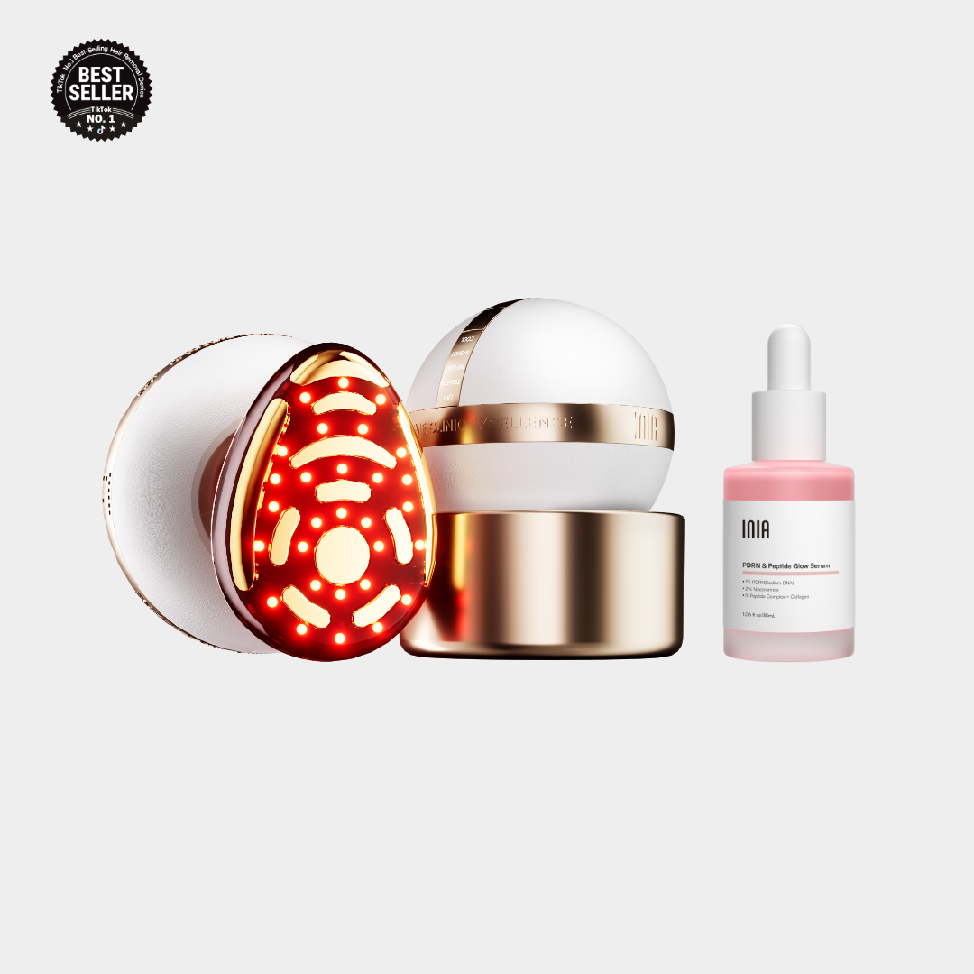INIA SPHERA At-Home Clinical-Grade RF, EMS & LED Rejuvenation Device