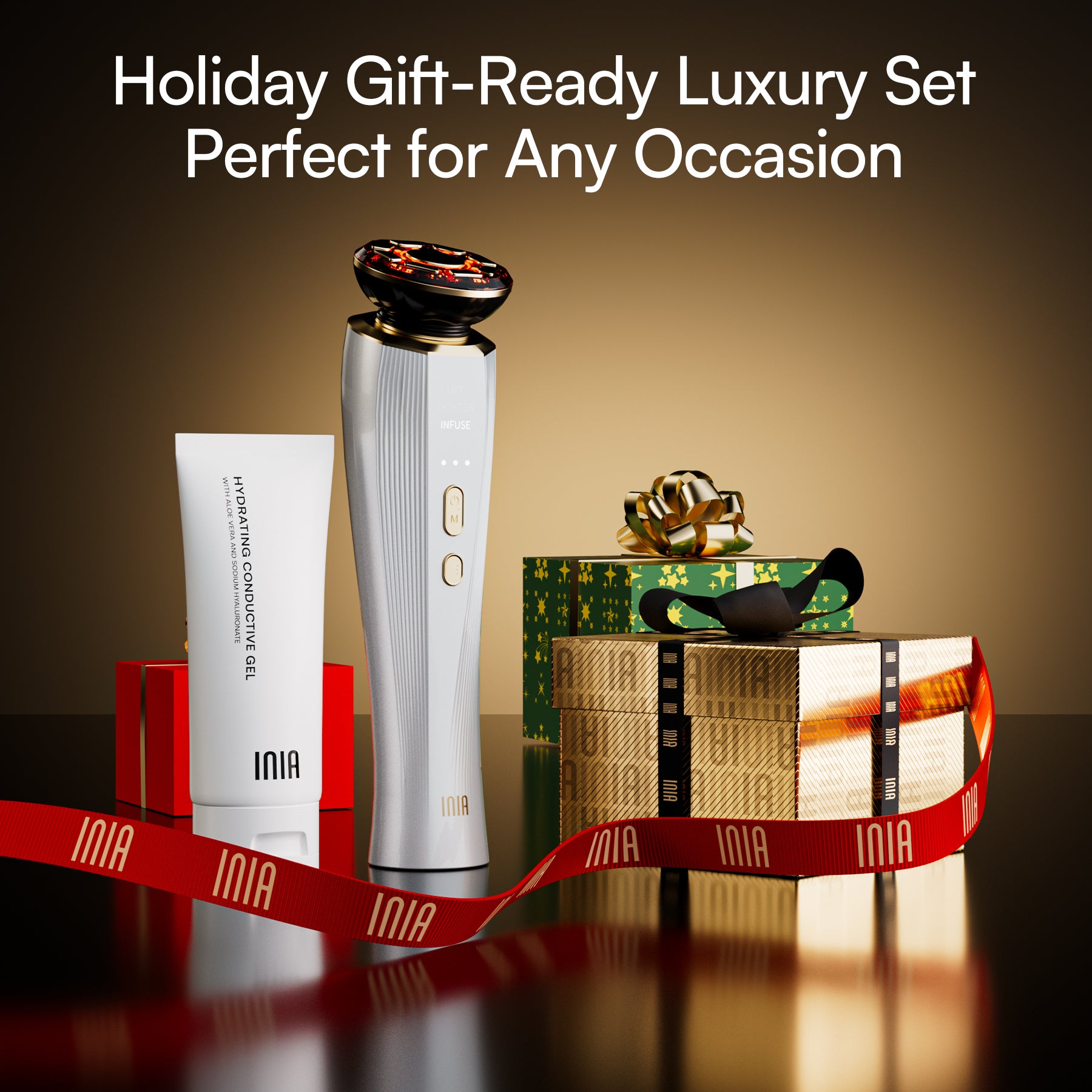 INIA FLARE Microcurrent Facial Device