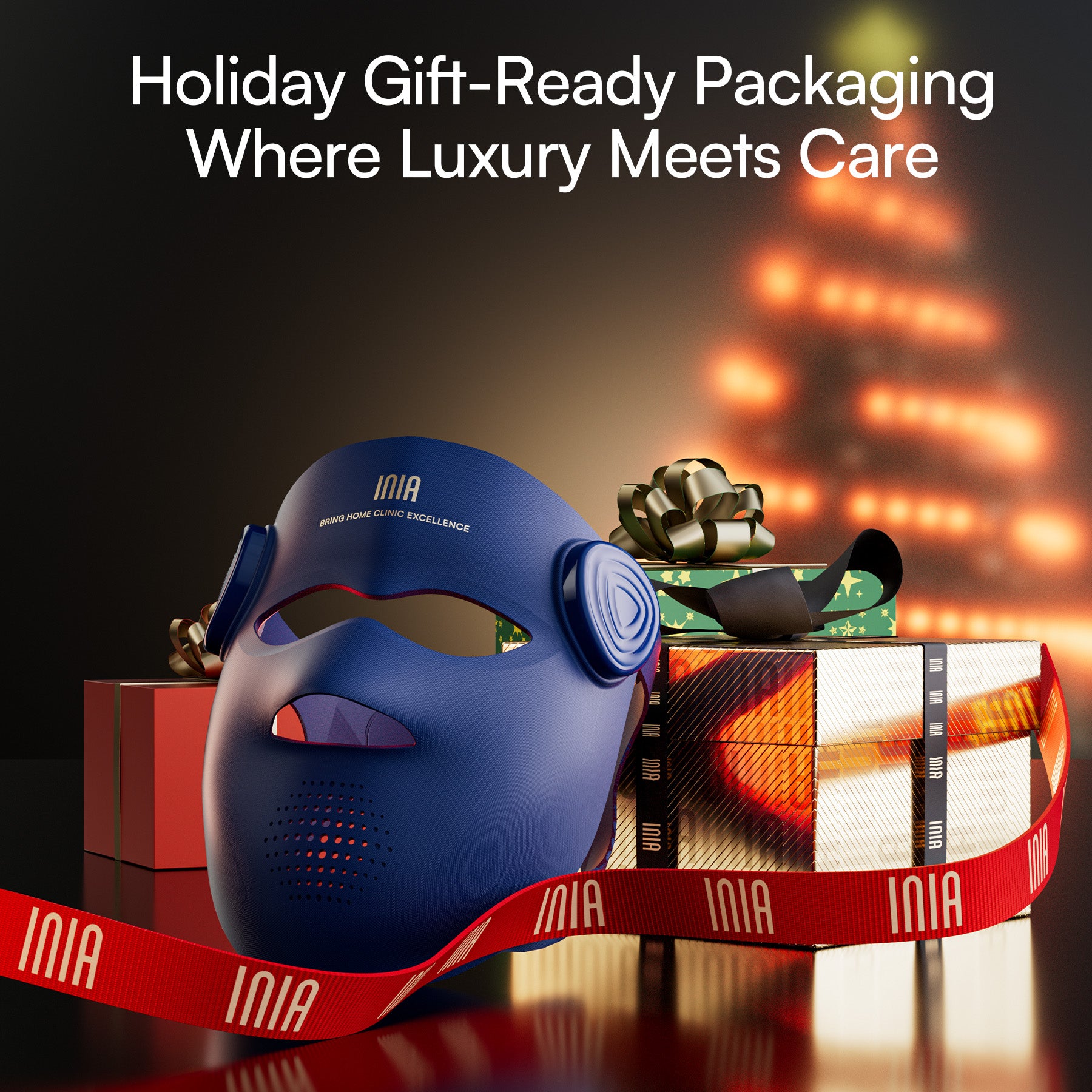 INIA GLOW 4D 940nm Dual NIR Wireless LED Mask