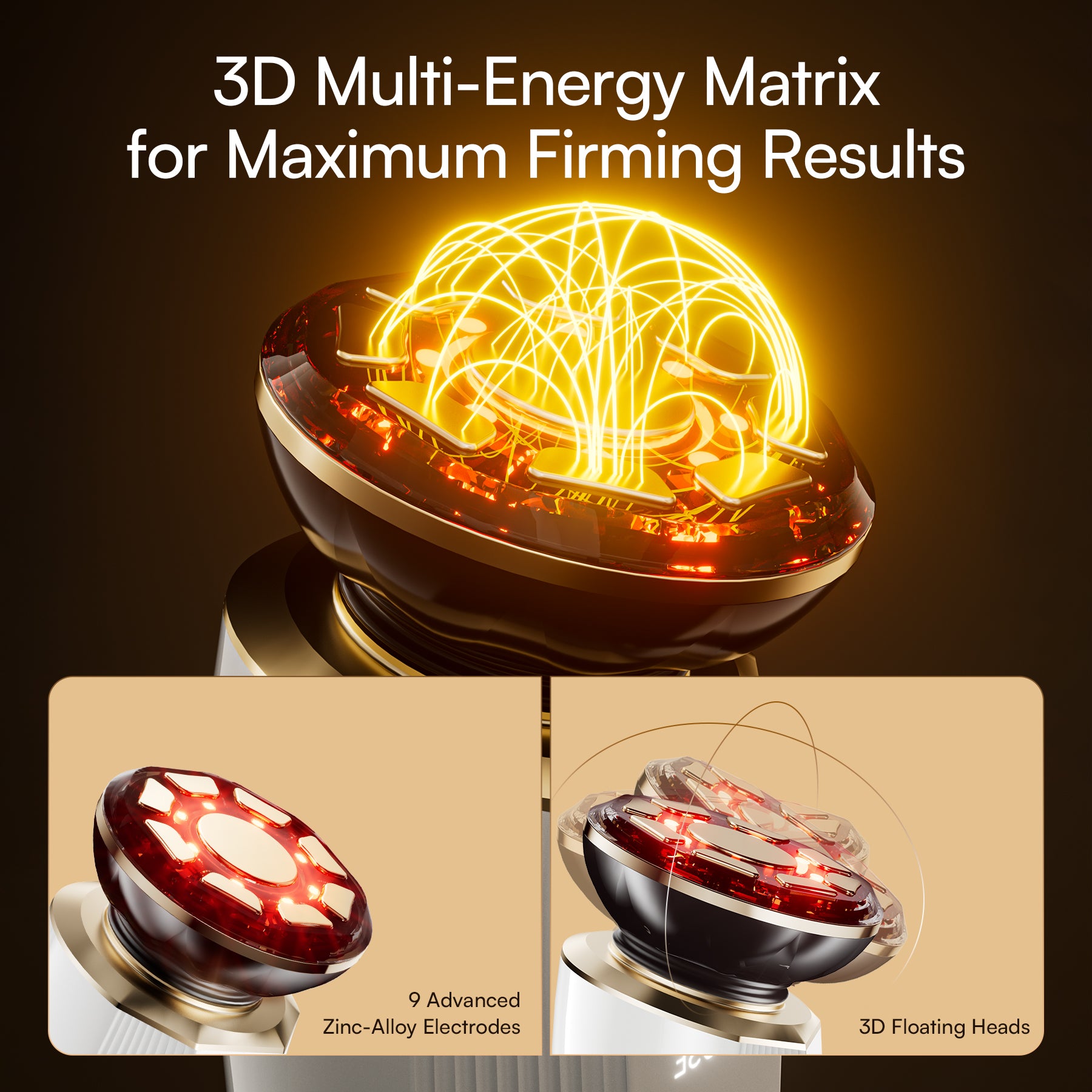 INIA FLARE Microcurrent Facial Device