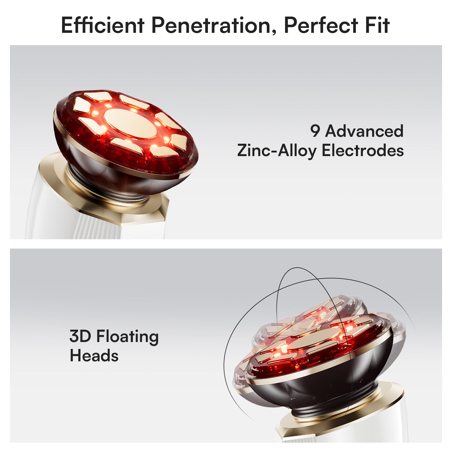 INIA FLARE Microcurrent Facial Device for Face and Neck