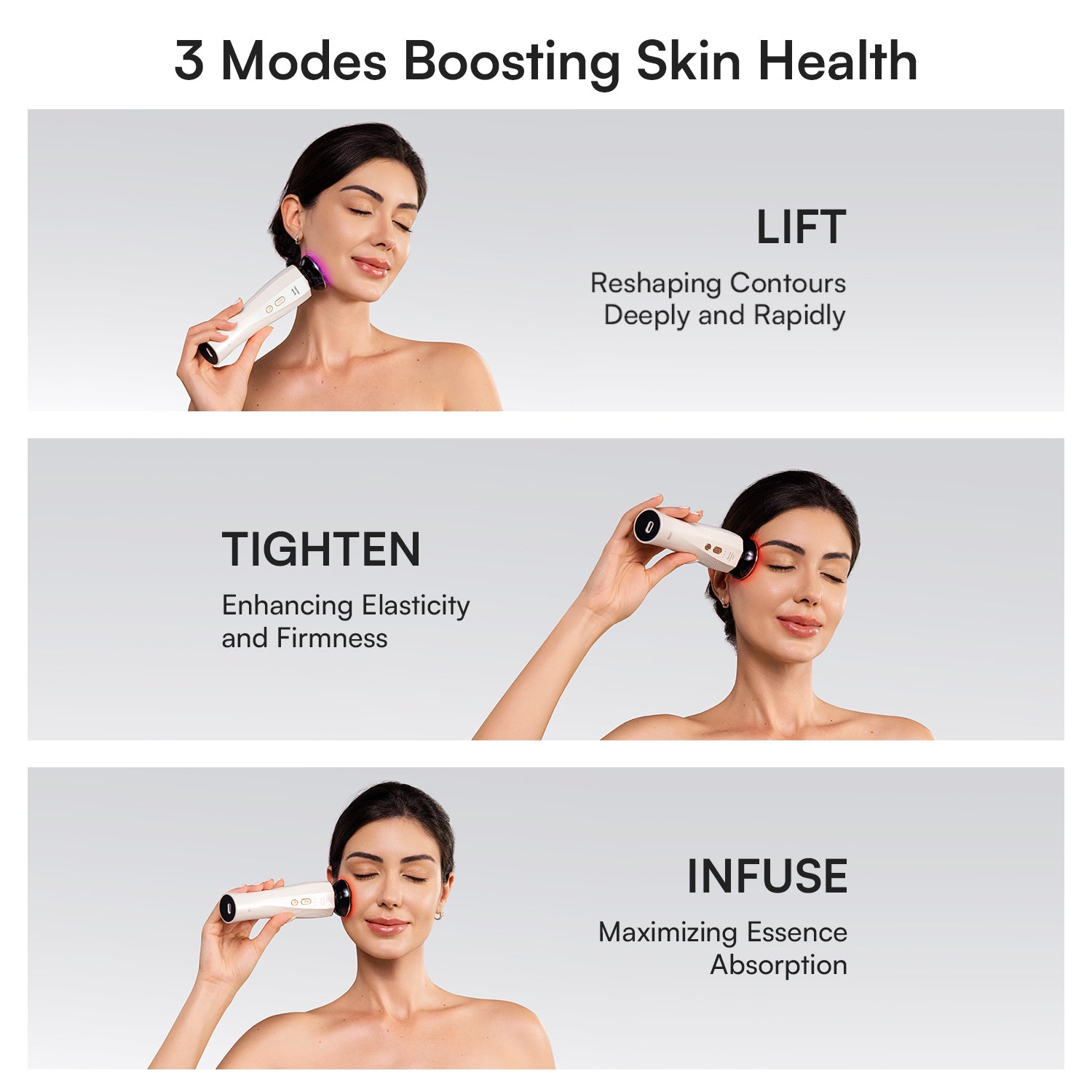 INIA FLARE Microcurrent Facial Device for Face and Neck