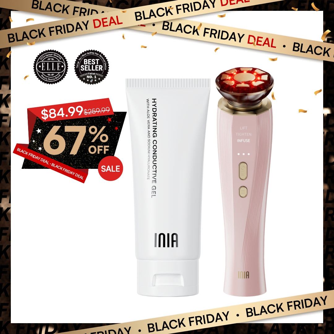 INIA FLARE Microcurrent Facial Device