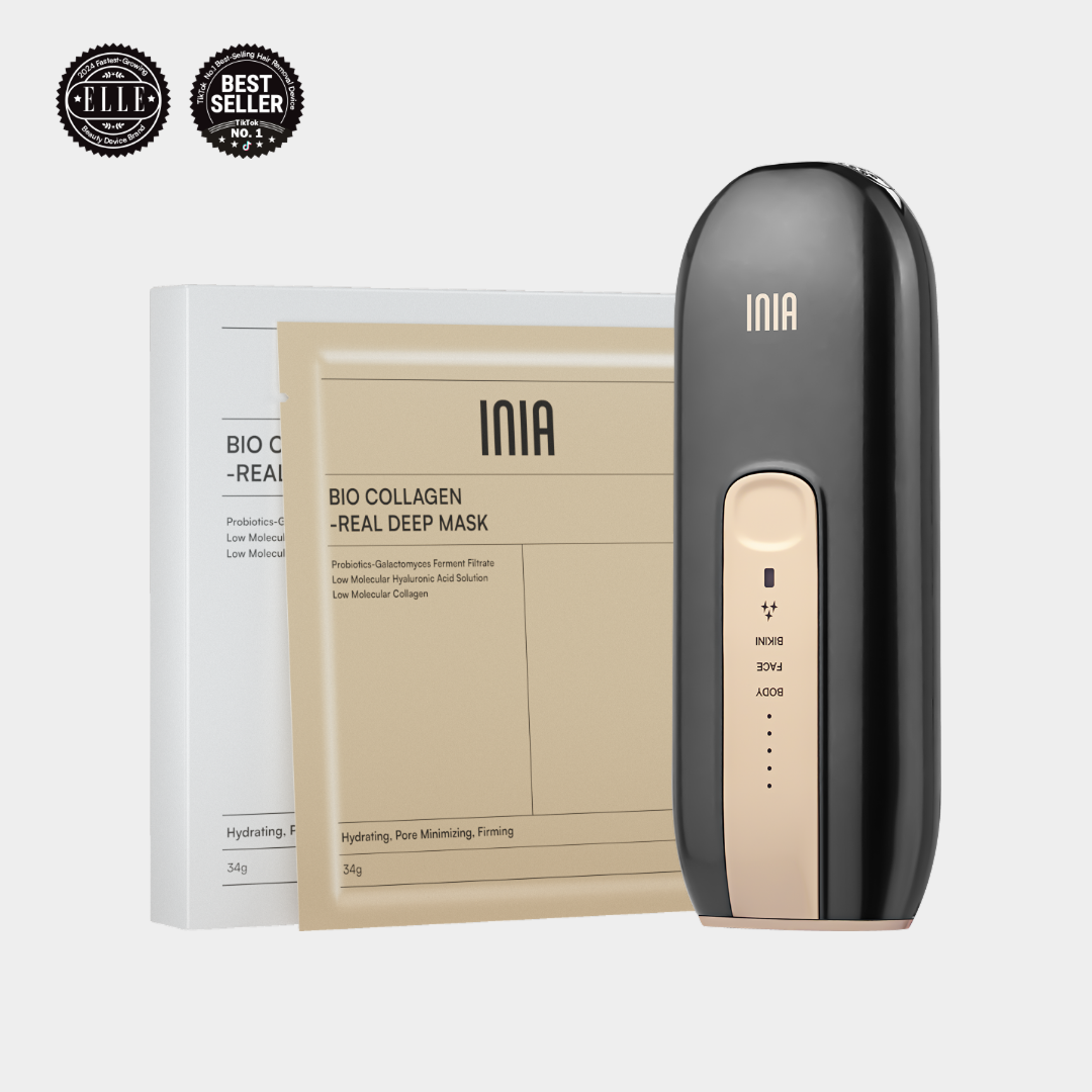 INIA FOND IPL Hair Removal with Facial Mask