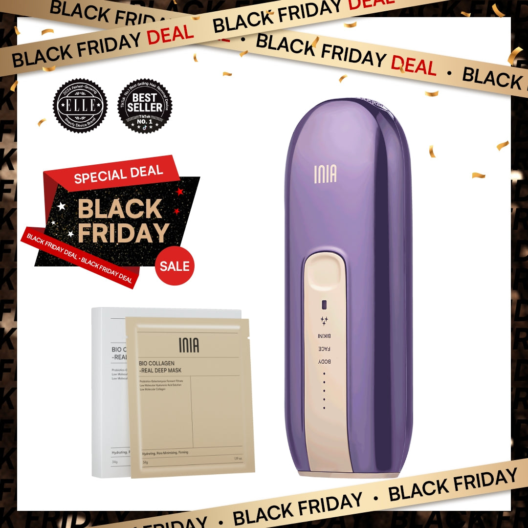 INIA FOND IPL Hair Removal with Facial Mask