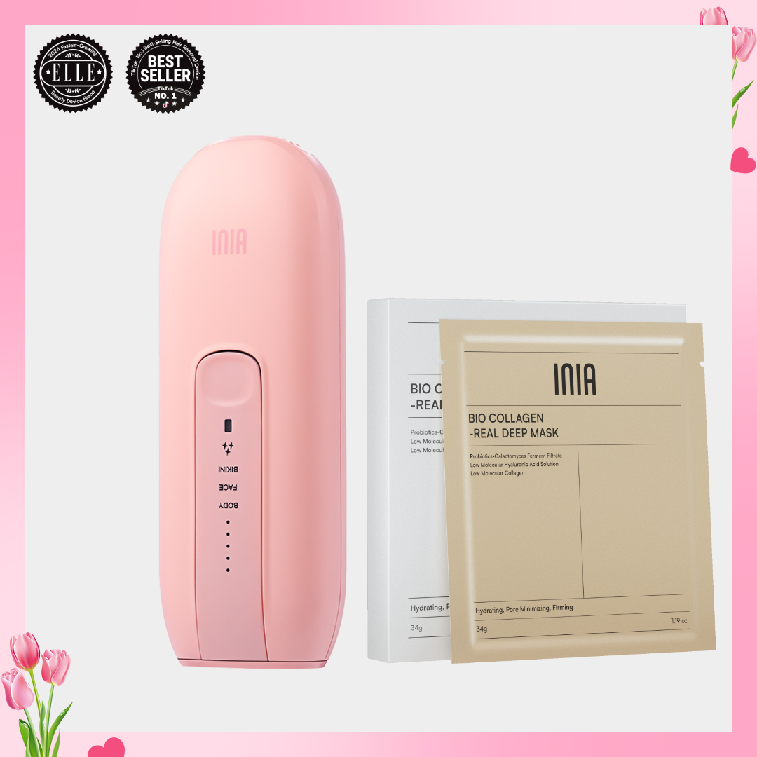 INIA FOND IPL Hair Removal with Facial Mask