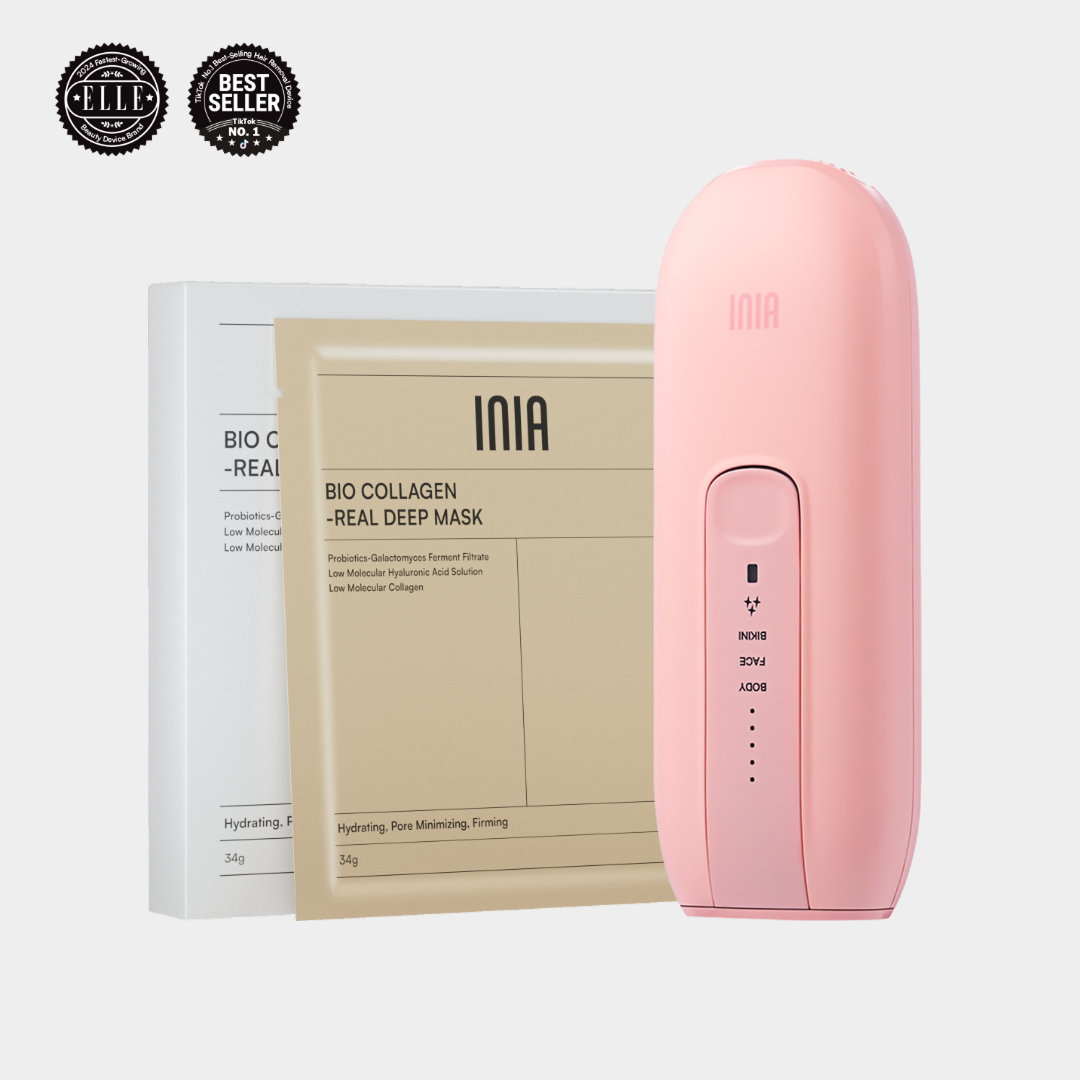 INIA FOND IPL Hair Removal with Facial Mask