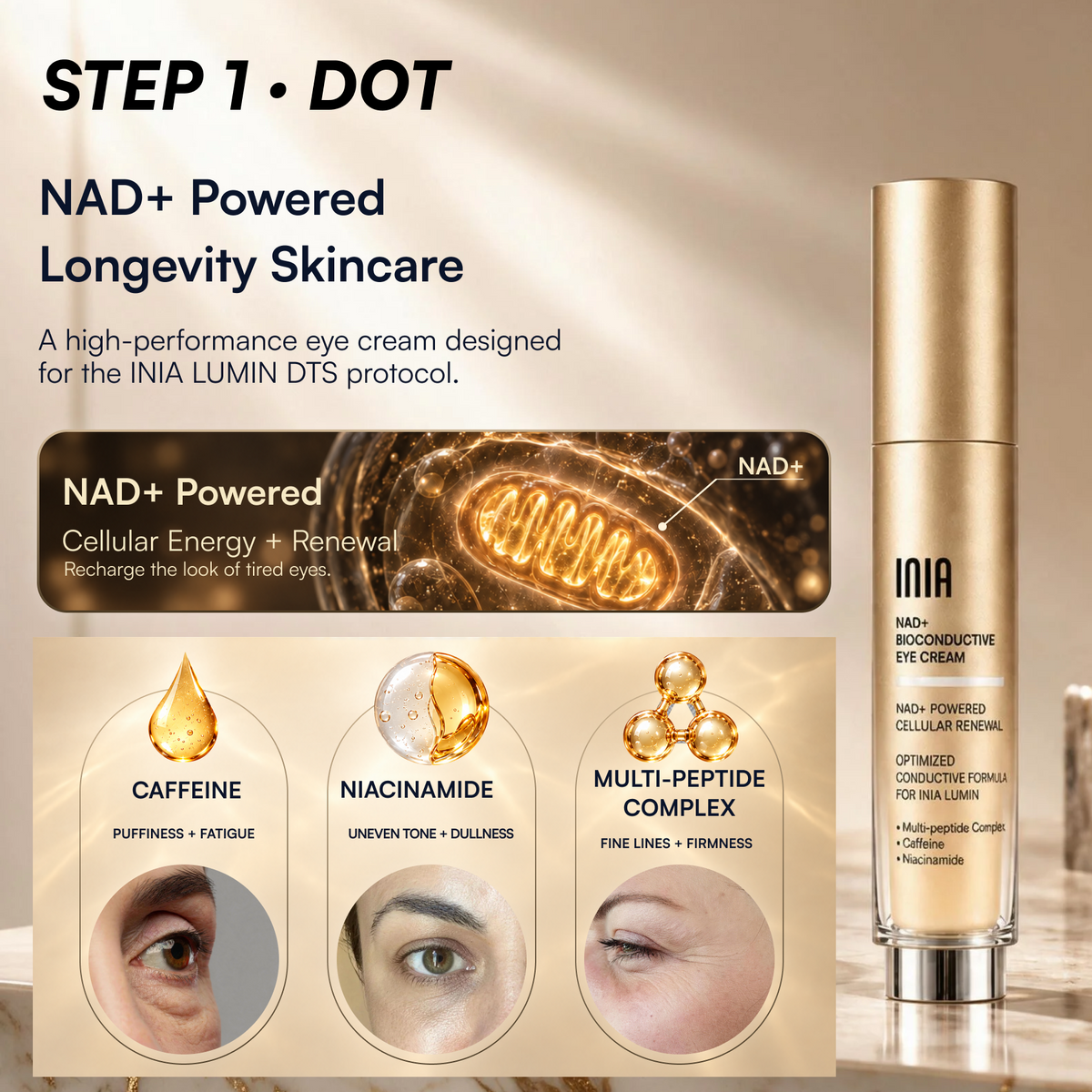 INIA LUMIN DTS Eye Skincare Device