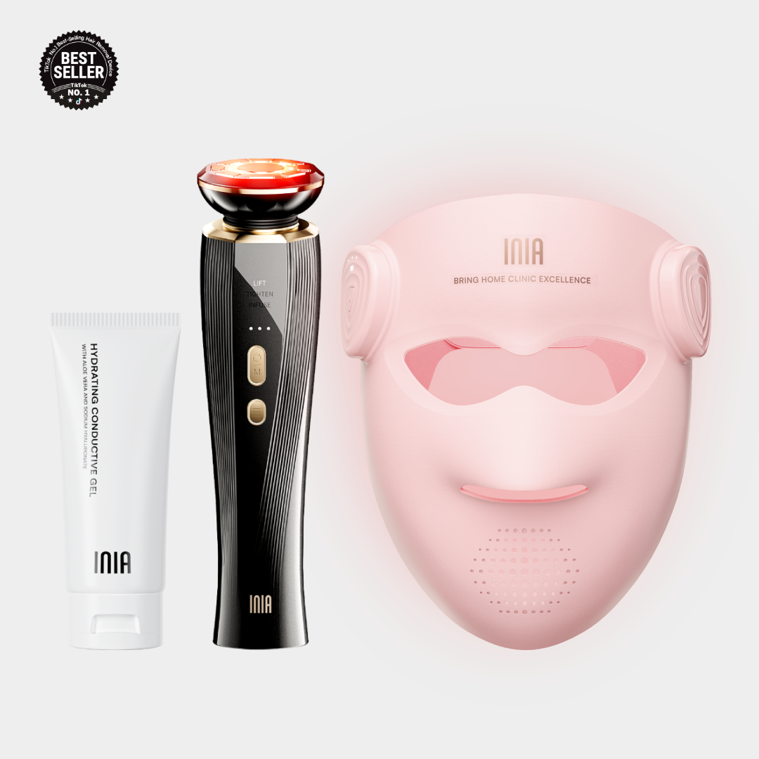 INIA FLARE Microcurrent Facial Device