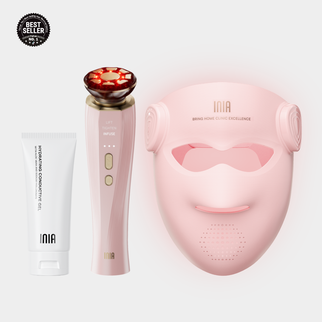 INIA FLARE Microcurrent Facial Device