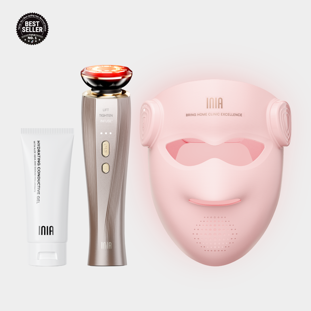 INIA FLARE Microcurrent Facial Device