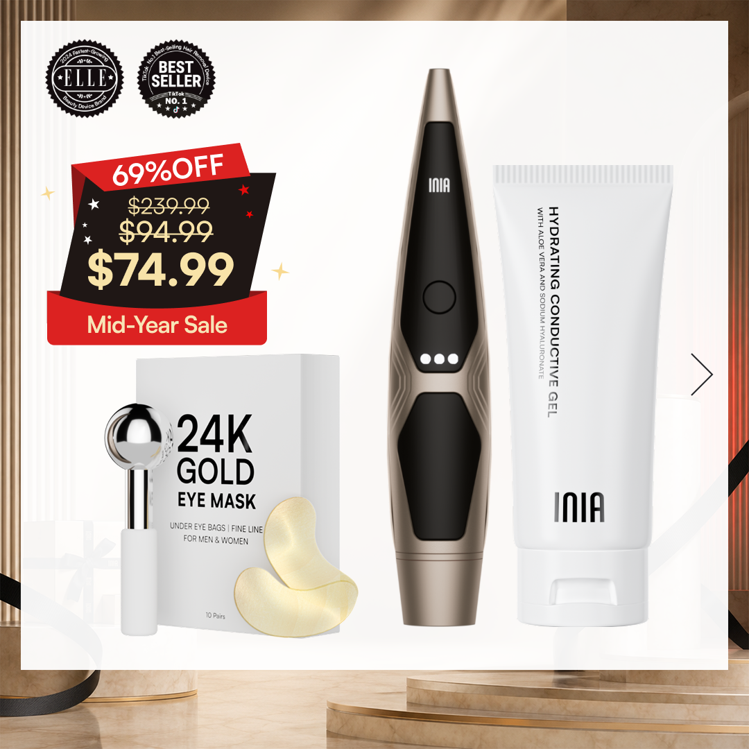 INIA LUMIN Eye Skincare Device FDA-Cleared