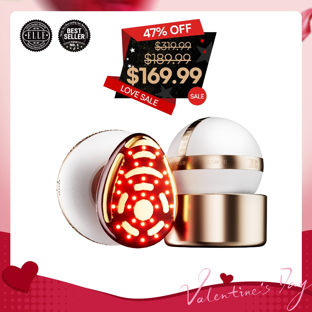 INIA SPHERA At-Home Clinical-Grade RF, EMS & LED Rejuvenation Device