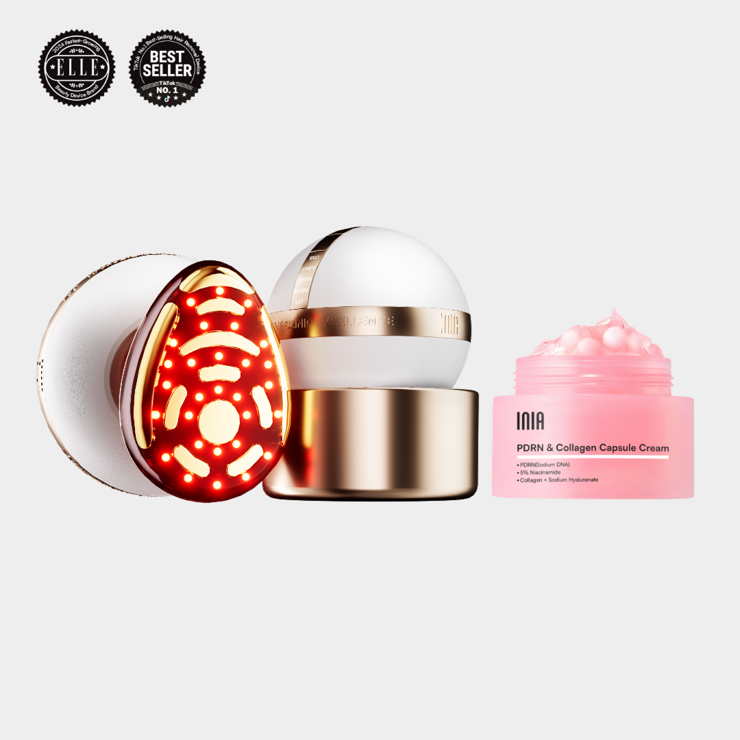 INIA SPHERA At-Home Clinical-Grade RF, EMS & LED Rejuvenation Device