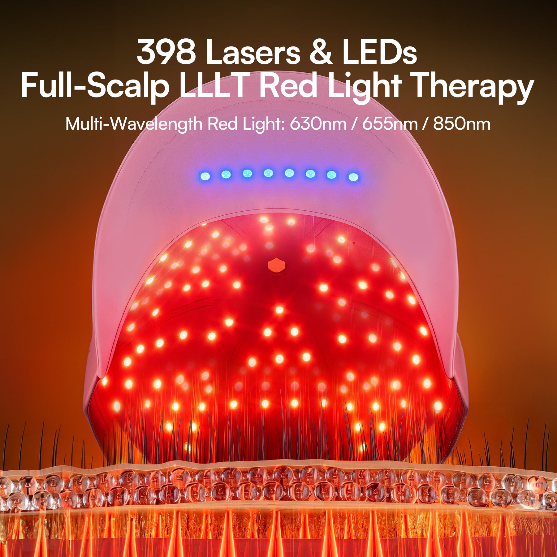 INIA REGEN Laser & Red Light Cap