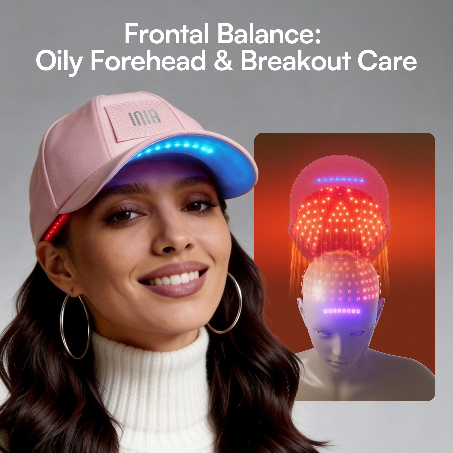 INIA REGEN Laser & Red Light Cap
