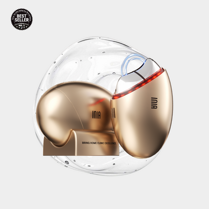 INIA GLACE Microcurrent Lymphatic Drainage Beauty Device