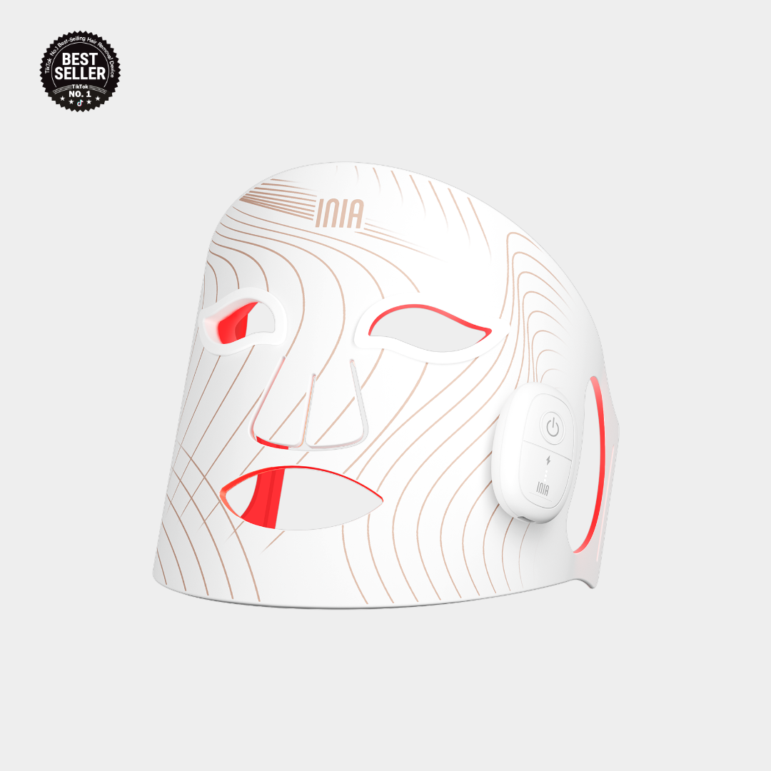 INIA GLOW Wireless Red Light Therapy Mask