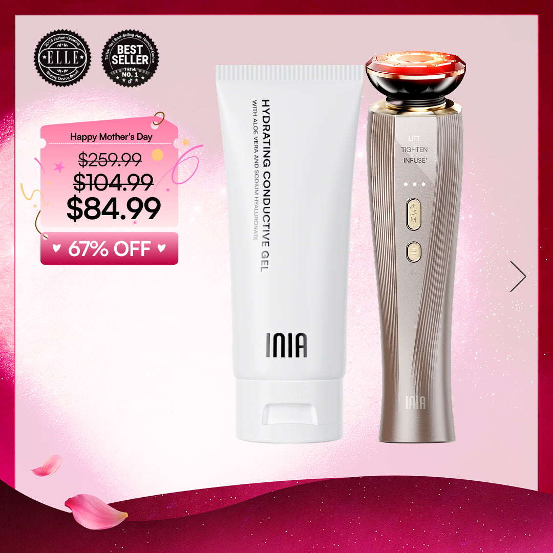 INIA FLARE Microcurrent Facial Device