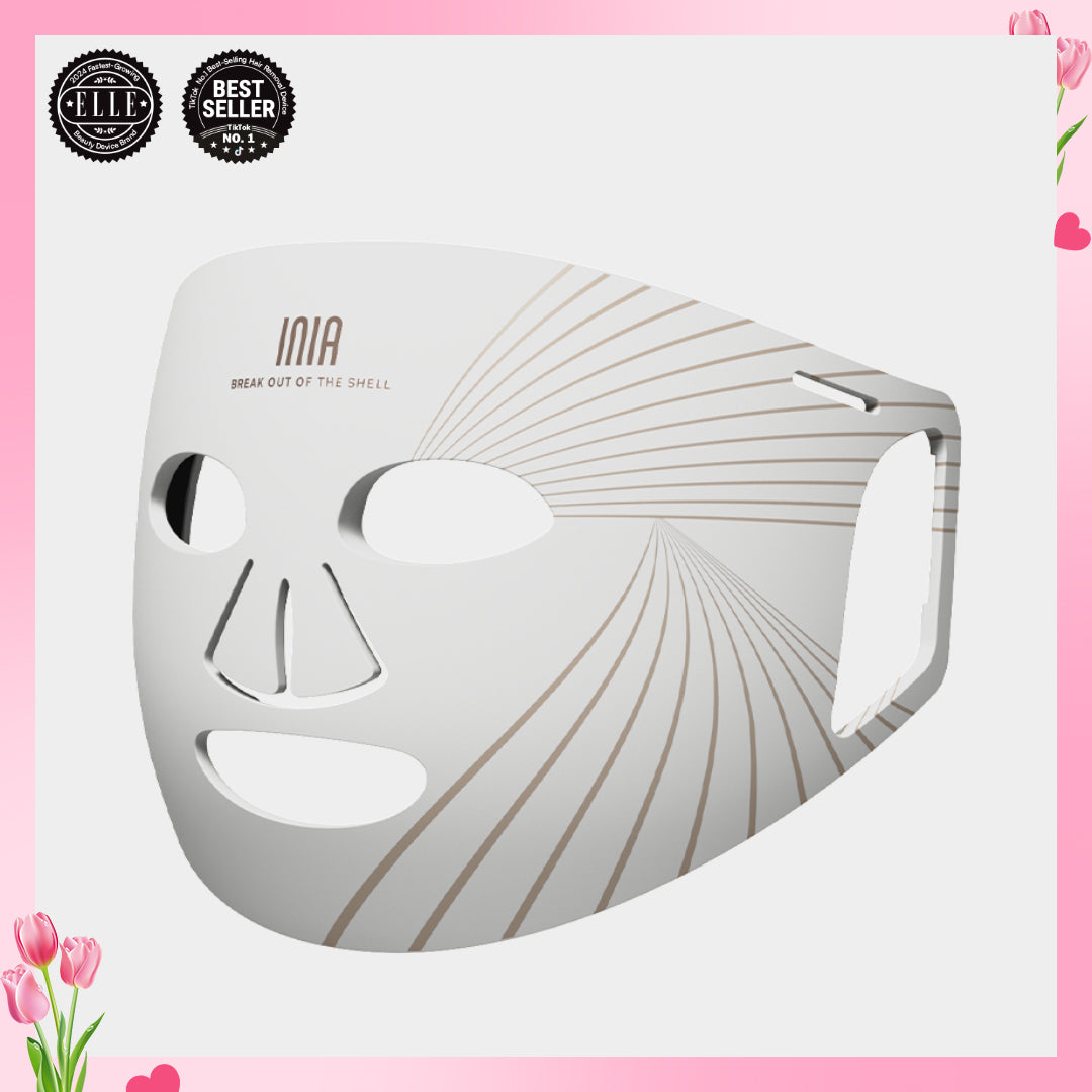 INIA GLOW Red Light Therapy Mask