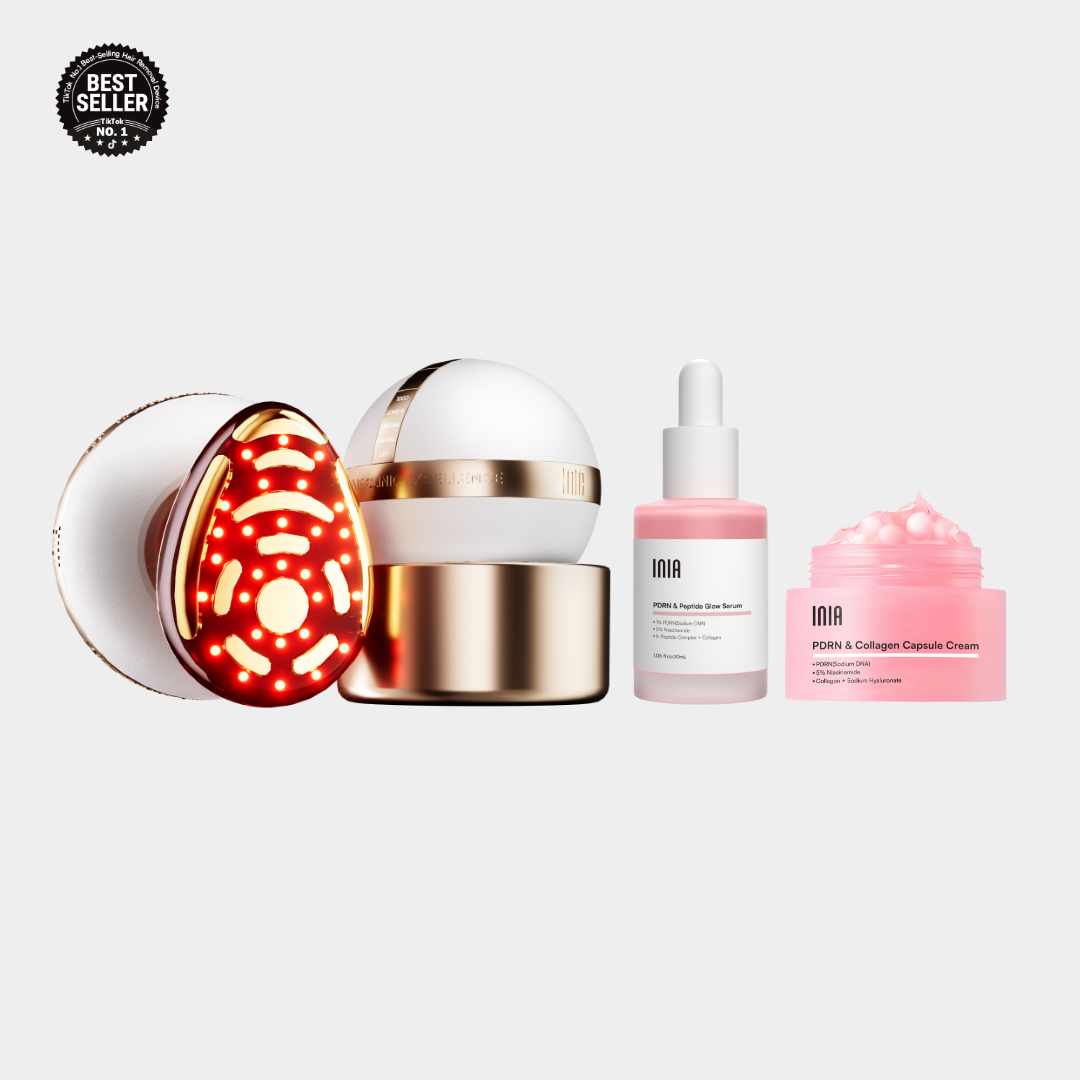 INIA SPHERA At-Home Clinical-Grade RF, EMS &amp; LED Rejuvenation Device