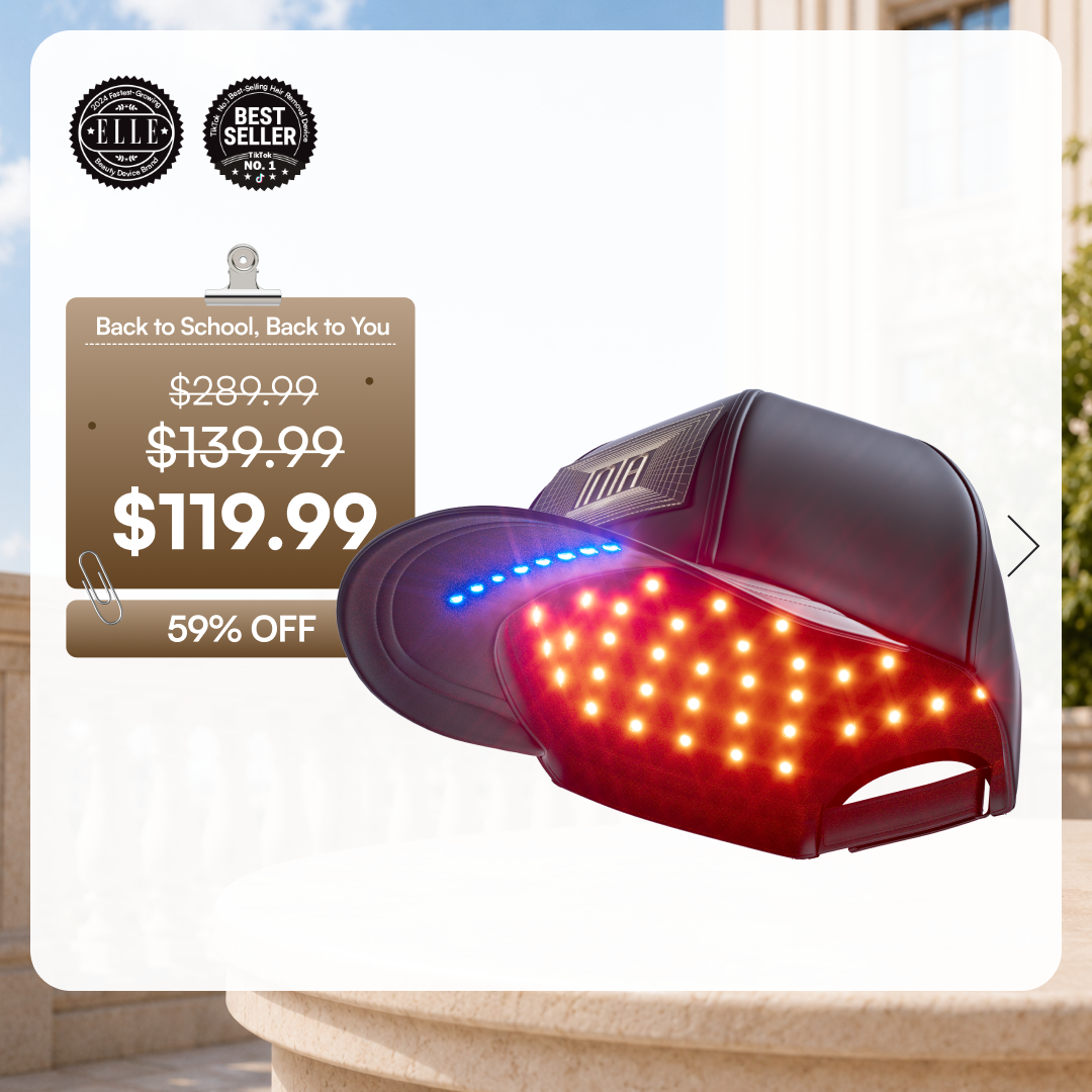 INIA REGEN Laser &amp; Red Light Cap
