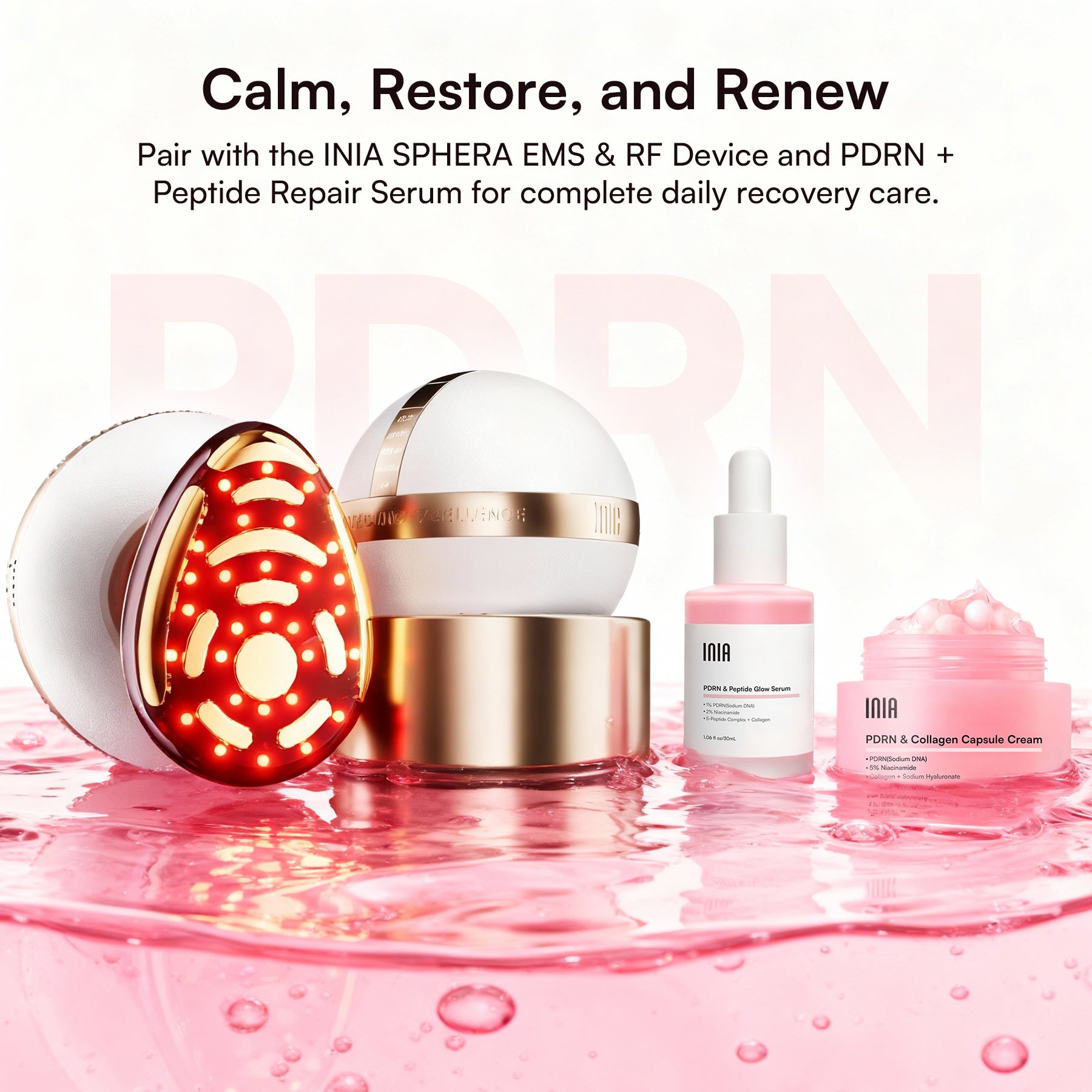 INIA PDRN + Peptide Repair Cream