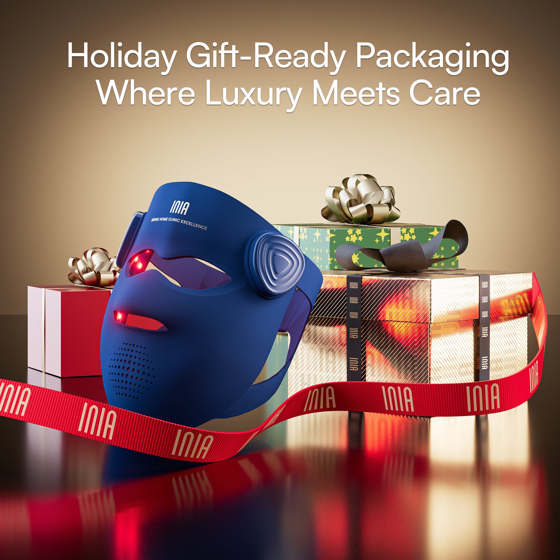 INIA GLOW 4D 940nm Dual NIR Wireless LED Mask