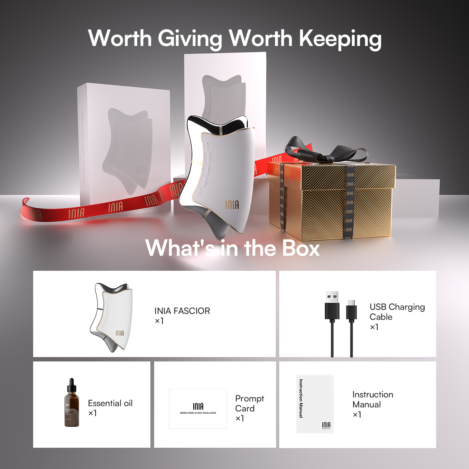 INIA FASCIOR Body Sculpting &amp; Recovery Device