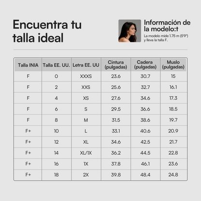 INIA CURVIFY Shorts de Tonificación EMS