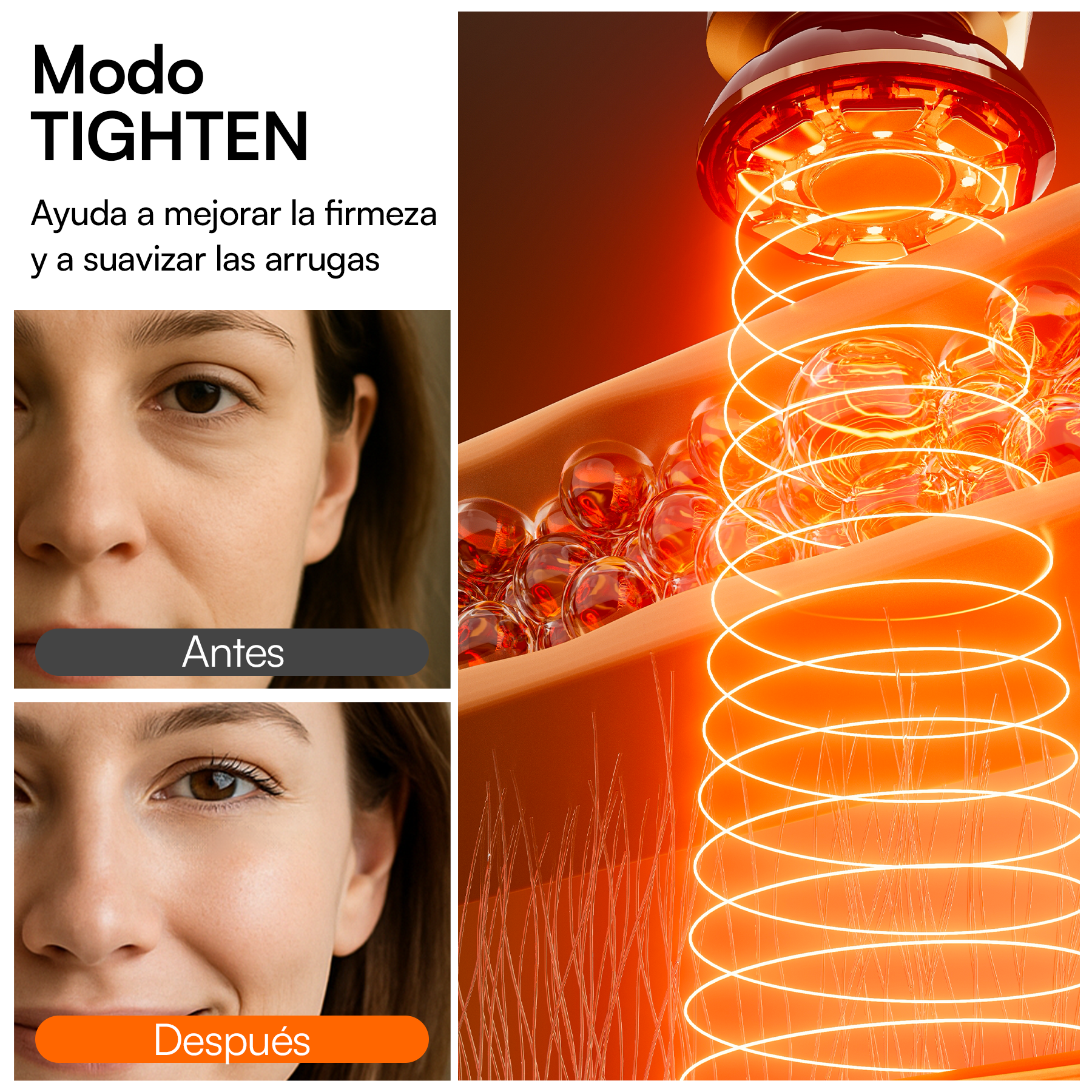 INIA FLARE Dispositivo Facial de Microcorriente