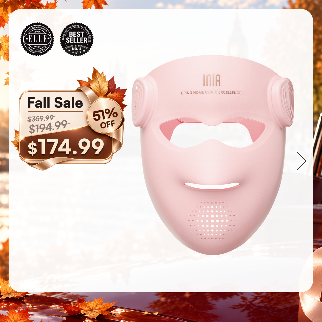 INIA GLOW 4D 940nm Dual NIR Wireless LED Mask