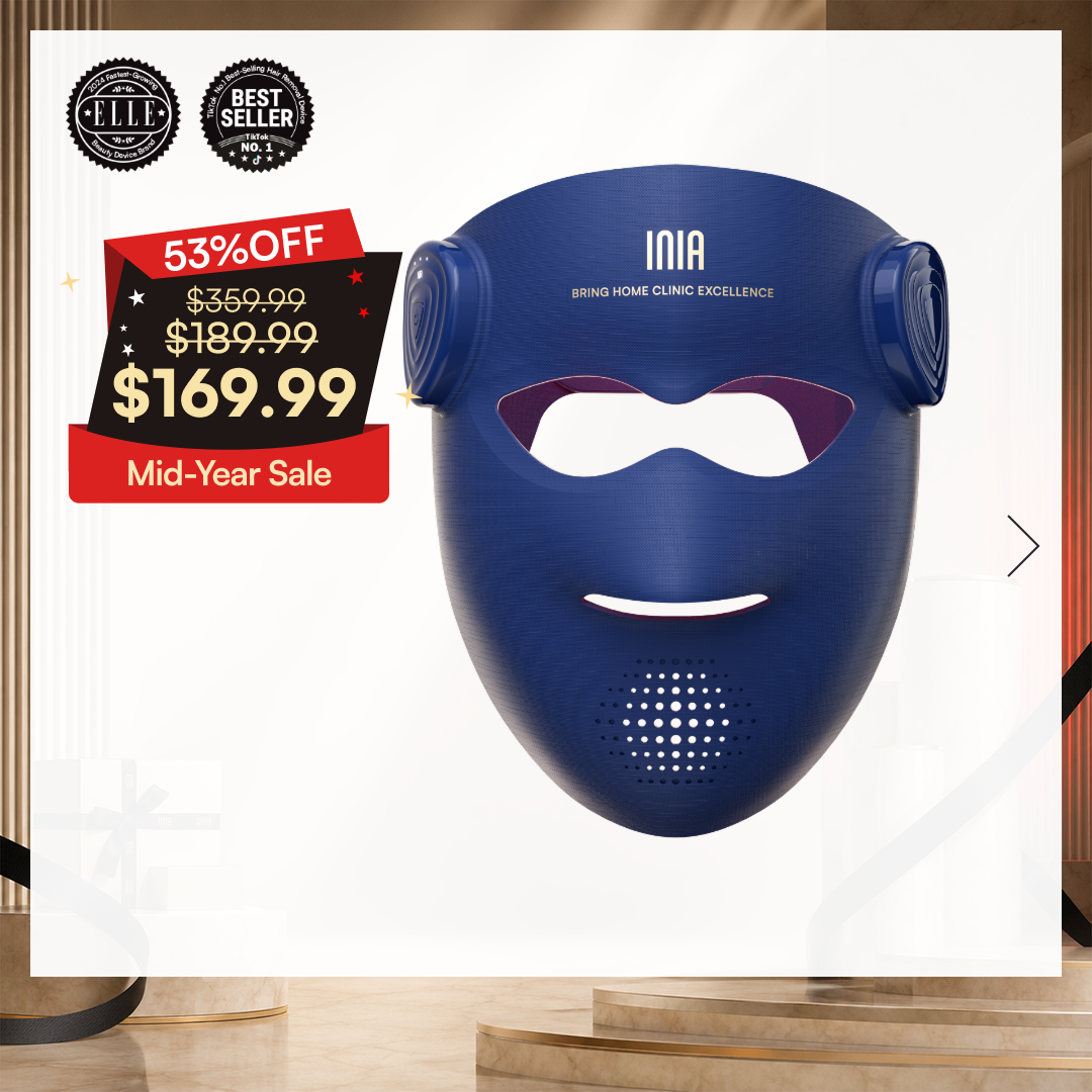INIA GLOW 4D 940nm Dual NIR Wireless LED Mask