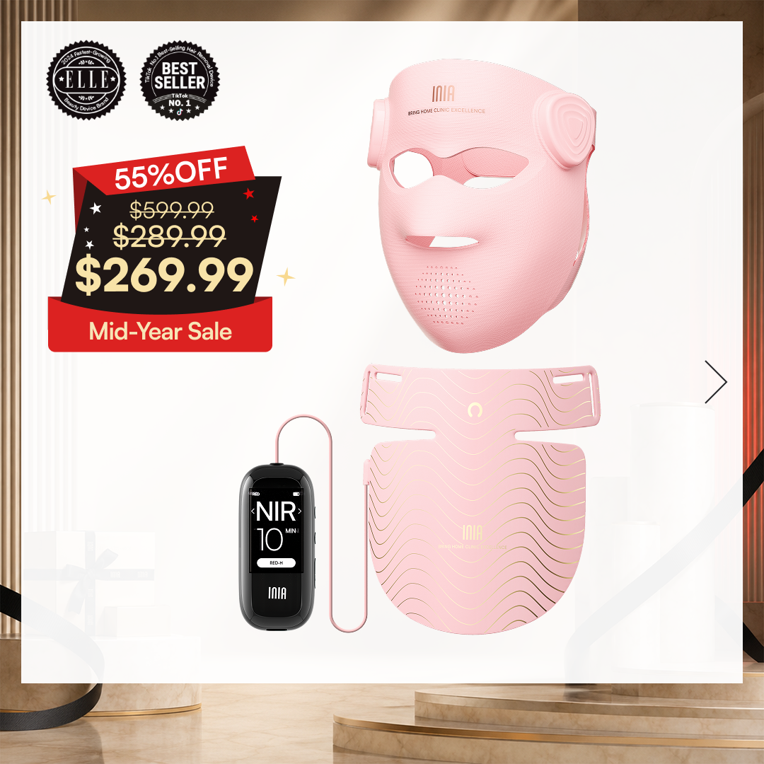 INIA GLOW 4D Face &amp; Neck Pro Kit