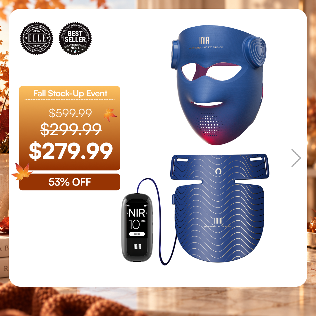 INIA GLOW 4D Face &amp; Neck Pro Kit