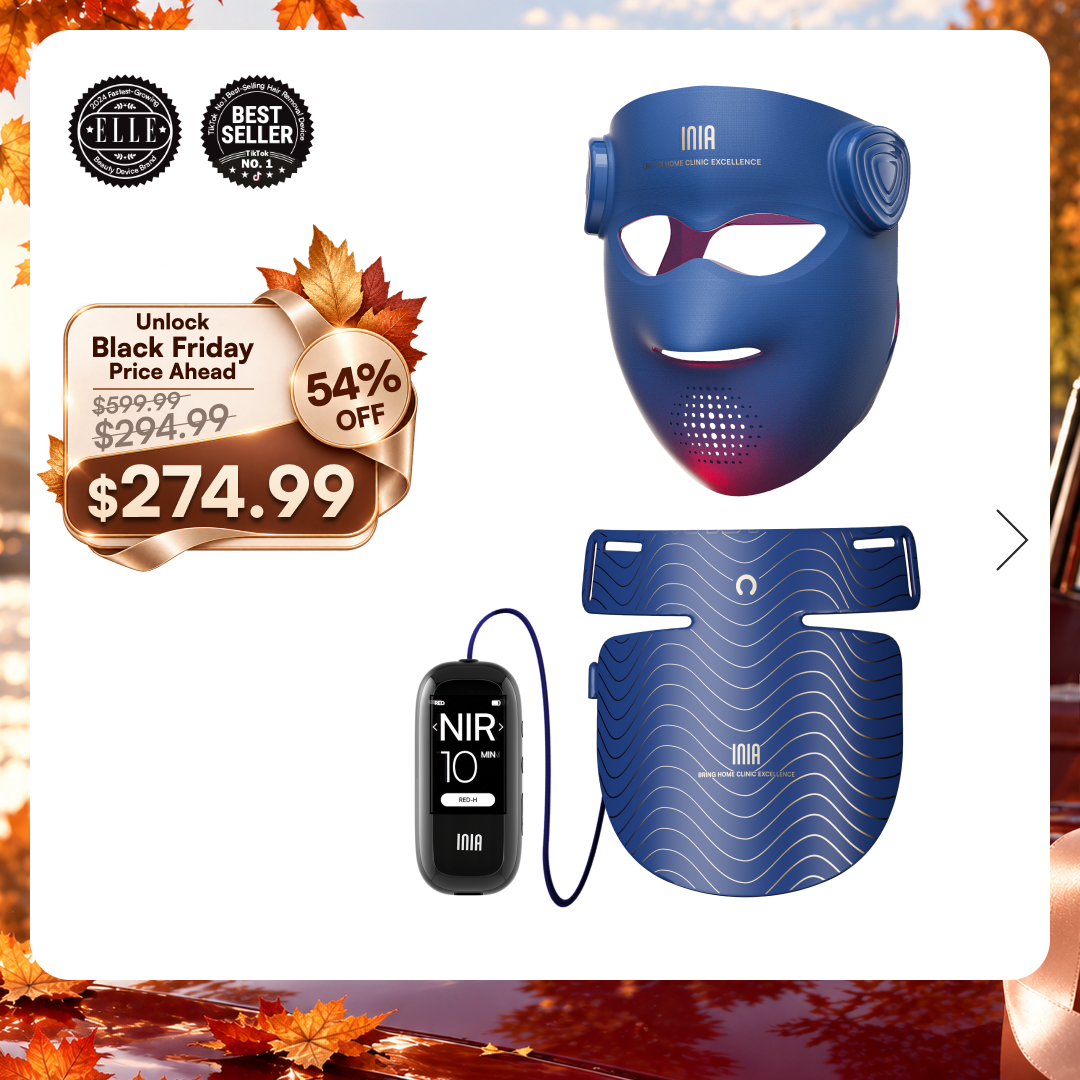 INIA GLOW 4D Face &amp; Neck Pro Kit