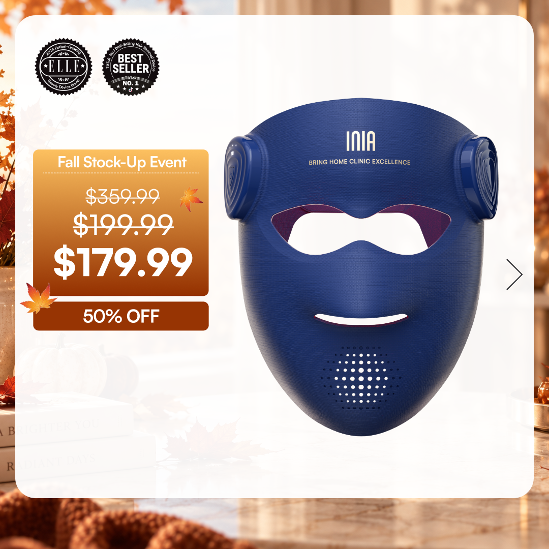 INIA GLOW 4D 940nm Dual NIR Wireless LED Mask