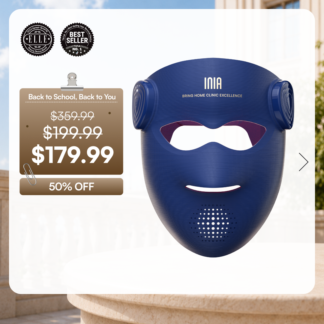 INIA GLOW 4D 940nm Dual NIR Wireless LED Mask