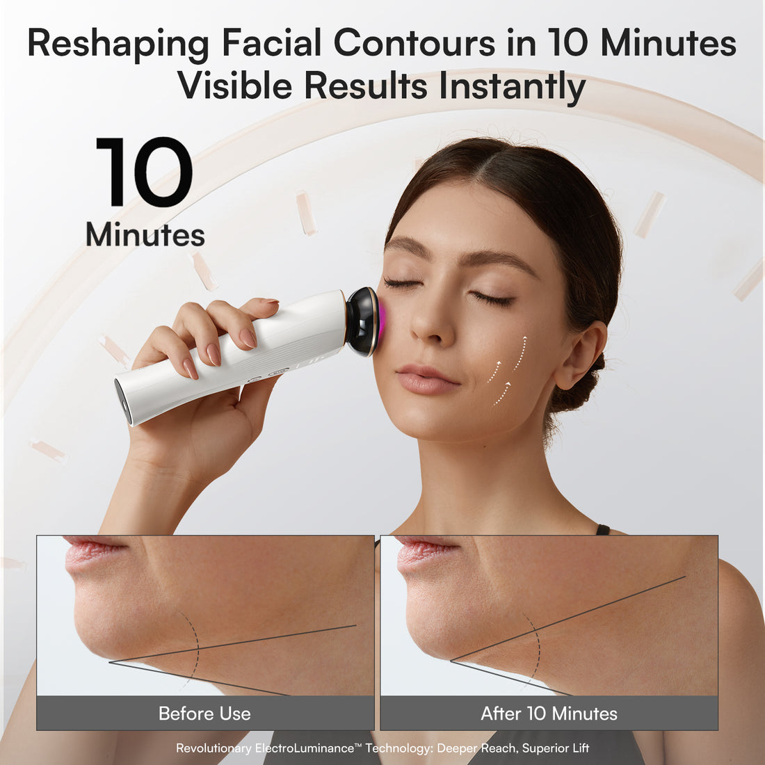 INIA FLARE Microcurrent Facial Device