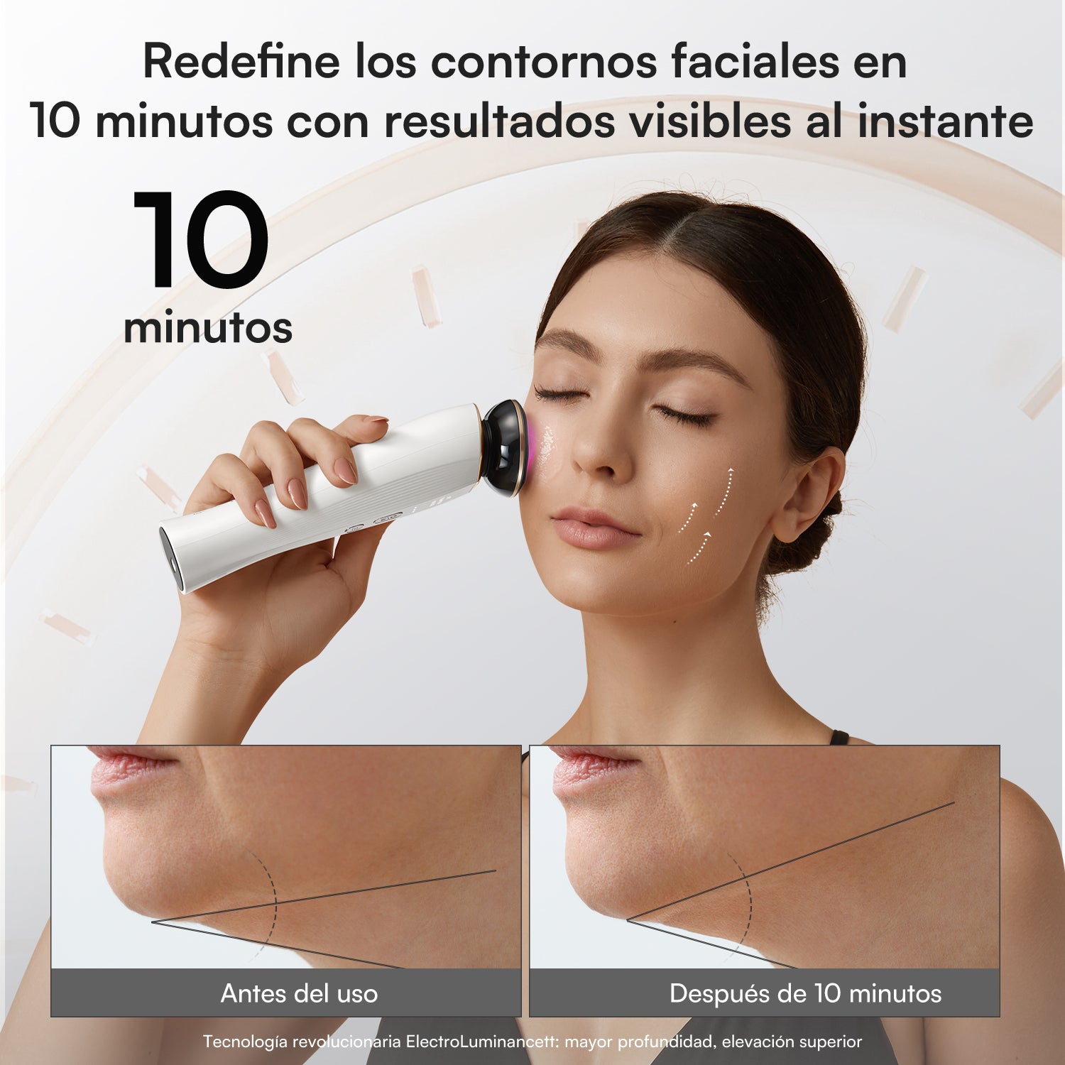 INIA FLARE Dispositivo Facial de Microcorriente