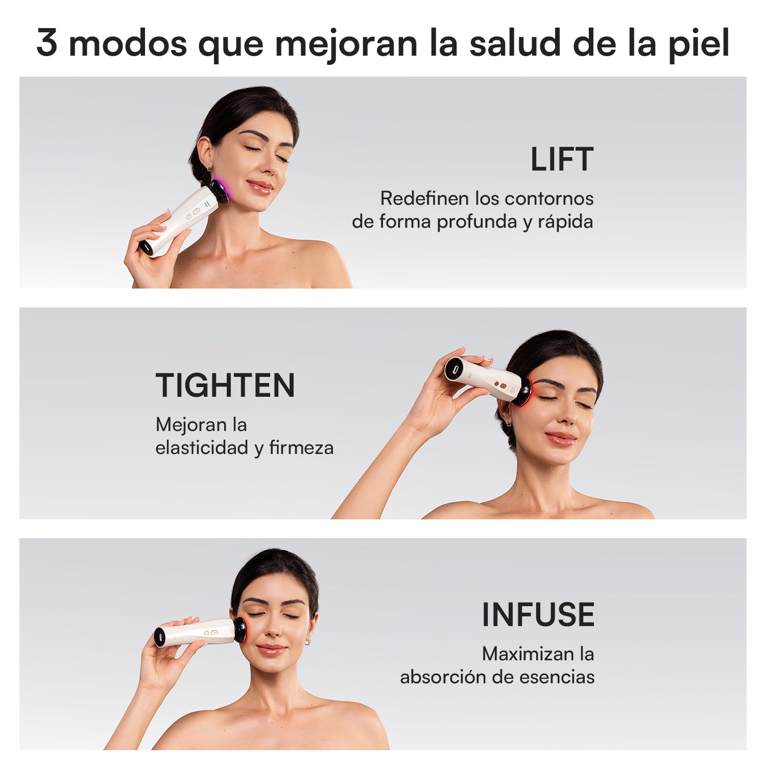 INIA FLARE Dispositivo Facial de Microcorriente