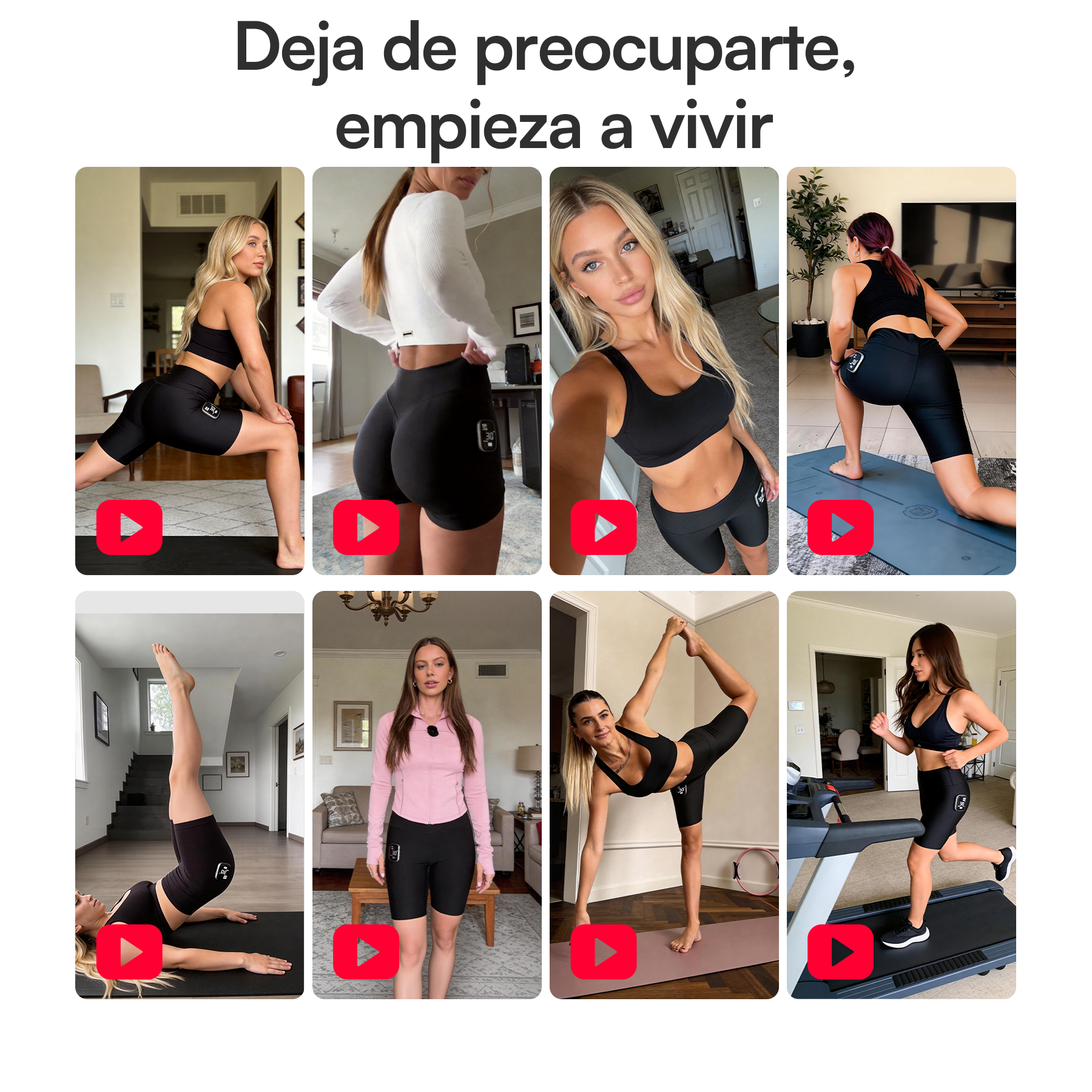 INIA CURVIFY Shorts de Tonificación EMS