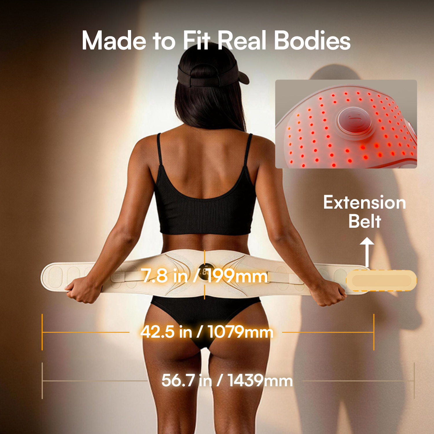 INIA PULSE Red Light EMS Core Belt