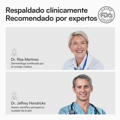 INIA SPHERA Dispositivo de rejuvenecimiento con RF, EMS y LED de grado clínico para uso en casa