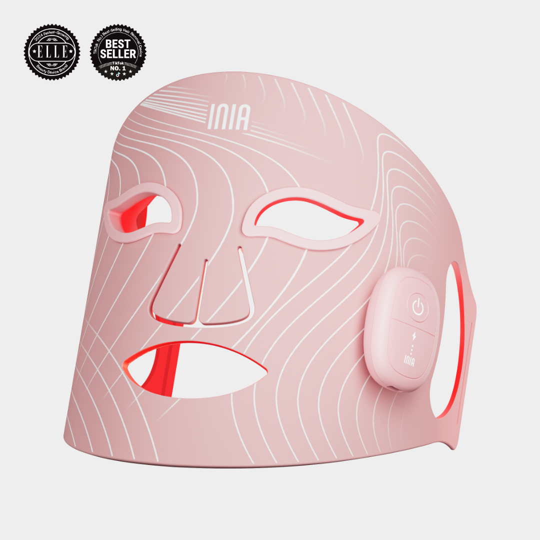 INIA GLOW Wireless Red Light Therapy Mask