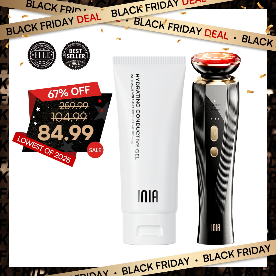 INIA FLARE Microcurrent Facial Device