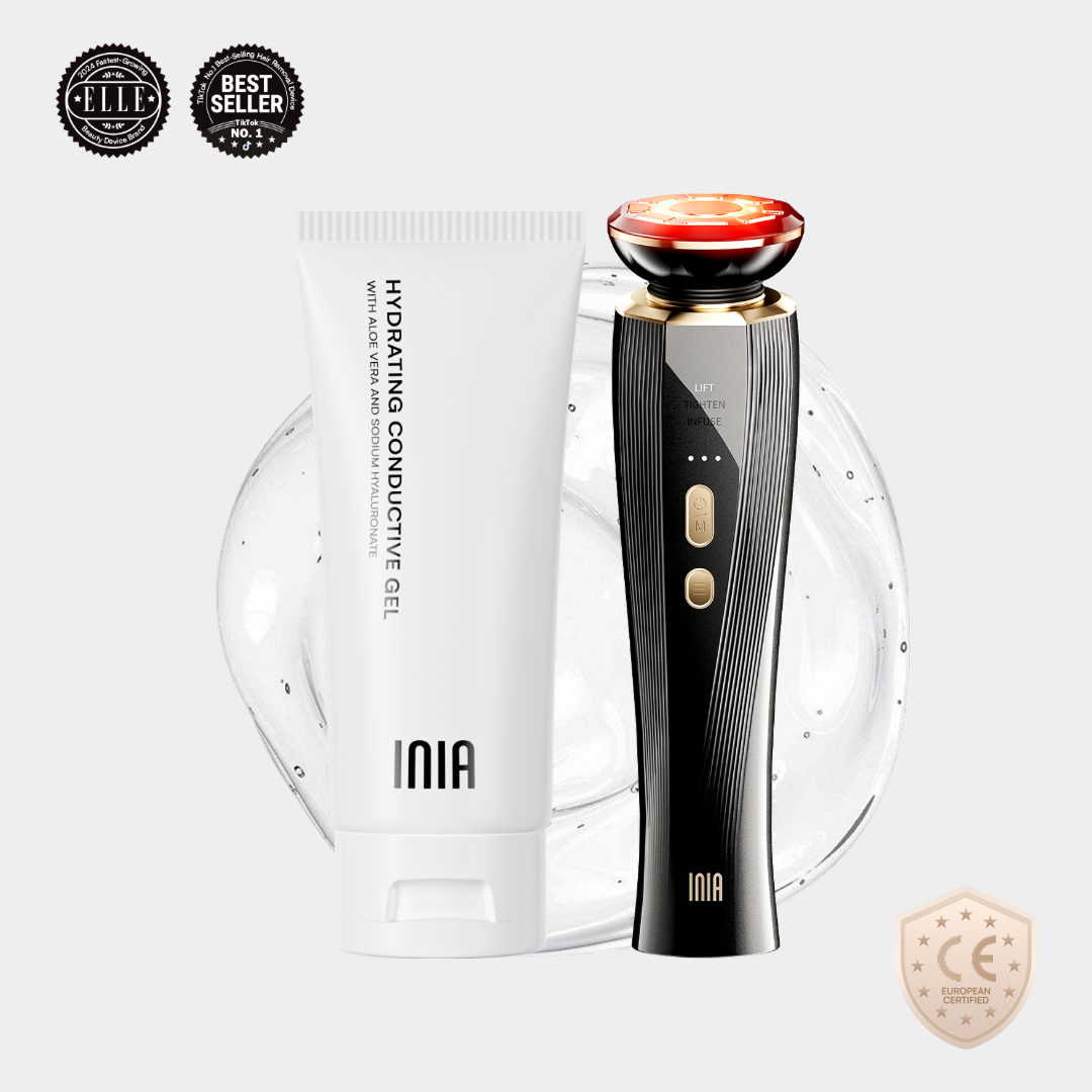 INIA FLARE Microcurrent Facial Device FDA-Cleared