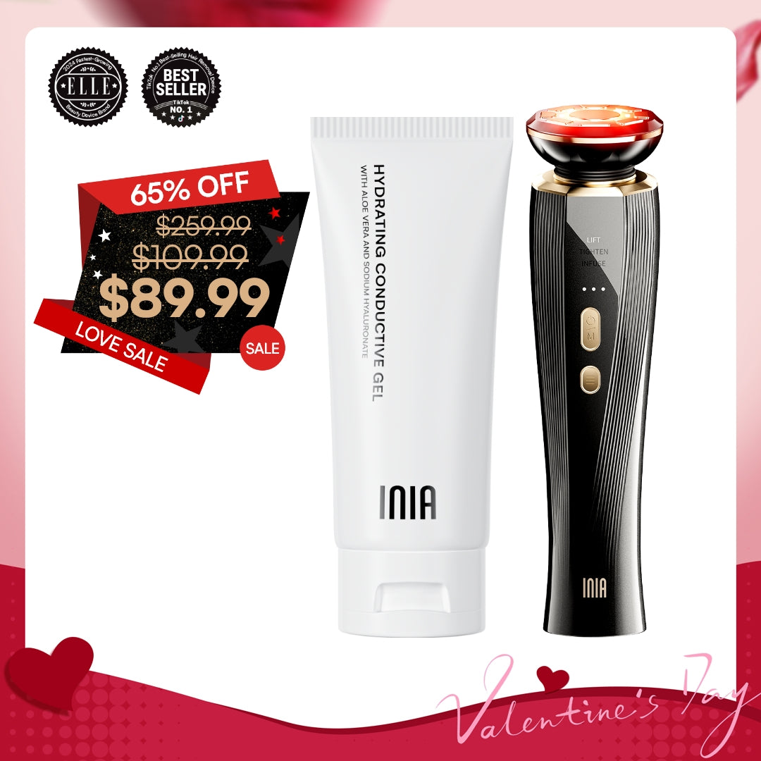 INIA FLARE Microcurrent Facial Device